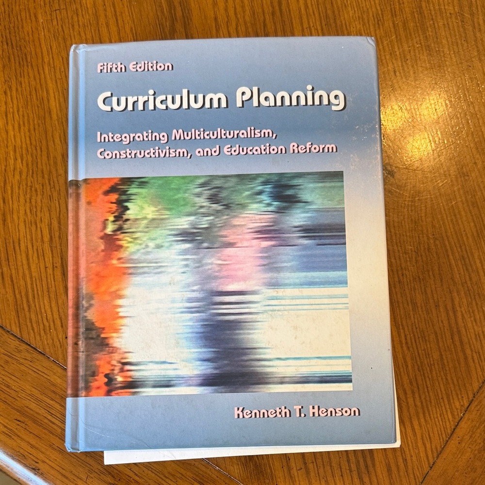 Curriculum Planning Book